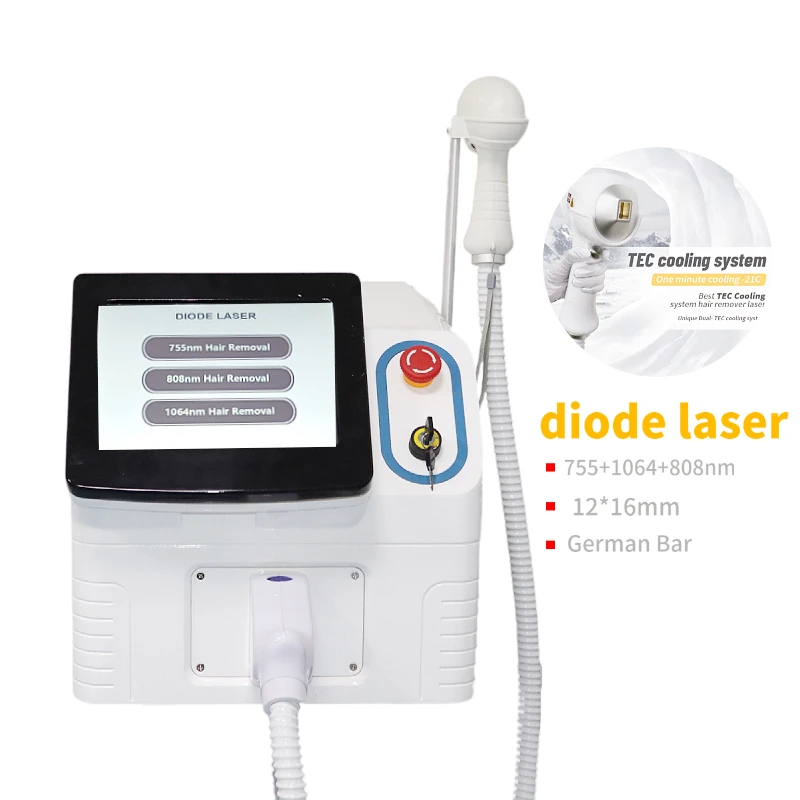 

2in1 laser device Approved German bar 808 diode 755 1064 808nm laser hair remova Picosecond Laser Tattoo Removal Elight machine