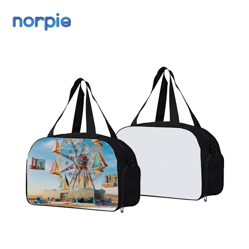 

Personalized Travel Sublimation Bag Blank Unisex Hand Bag Sublimation Overnight Duffle Bag