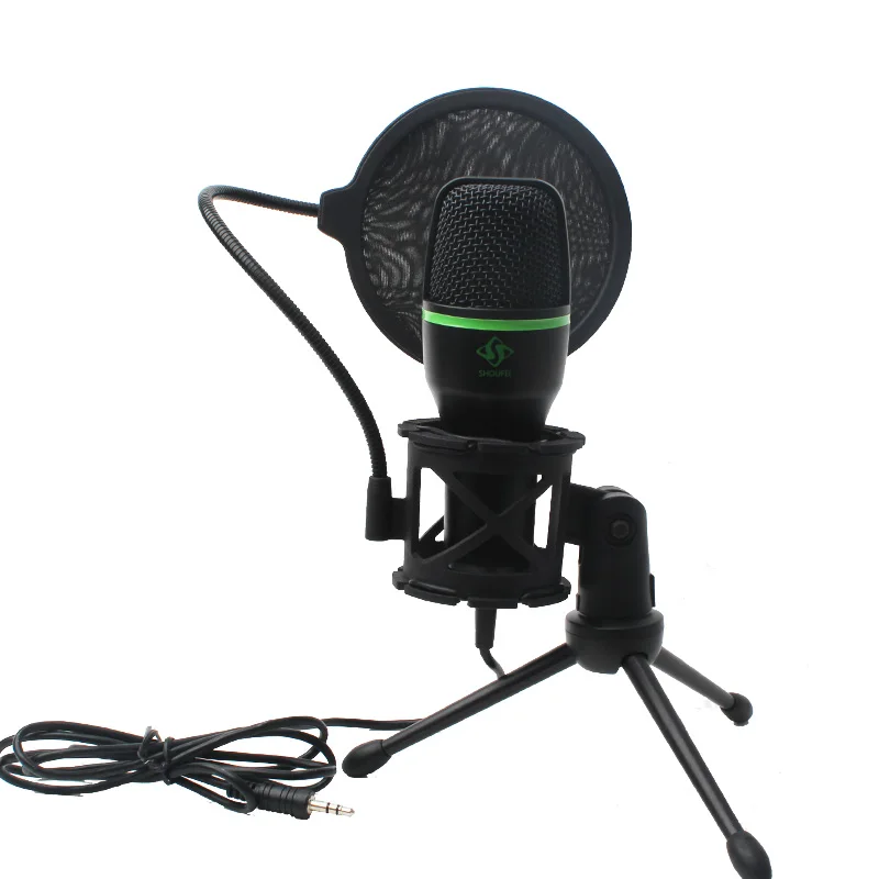 

Professional Wired microphone PC Computer USB Mic Desktop USB Gaming Condenser Microphone
