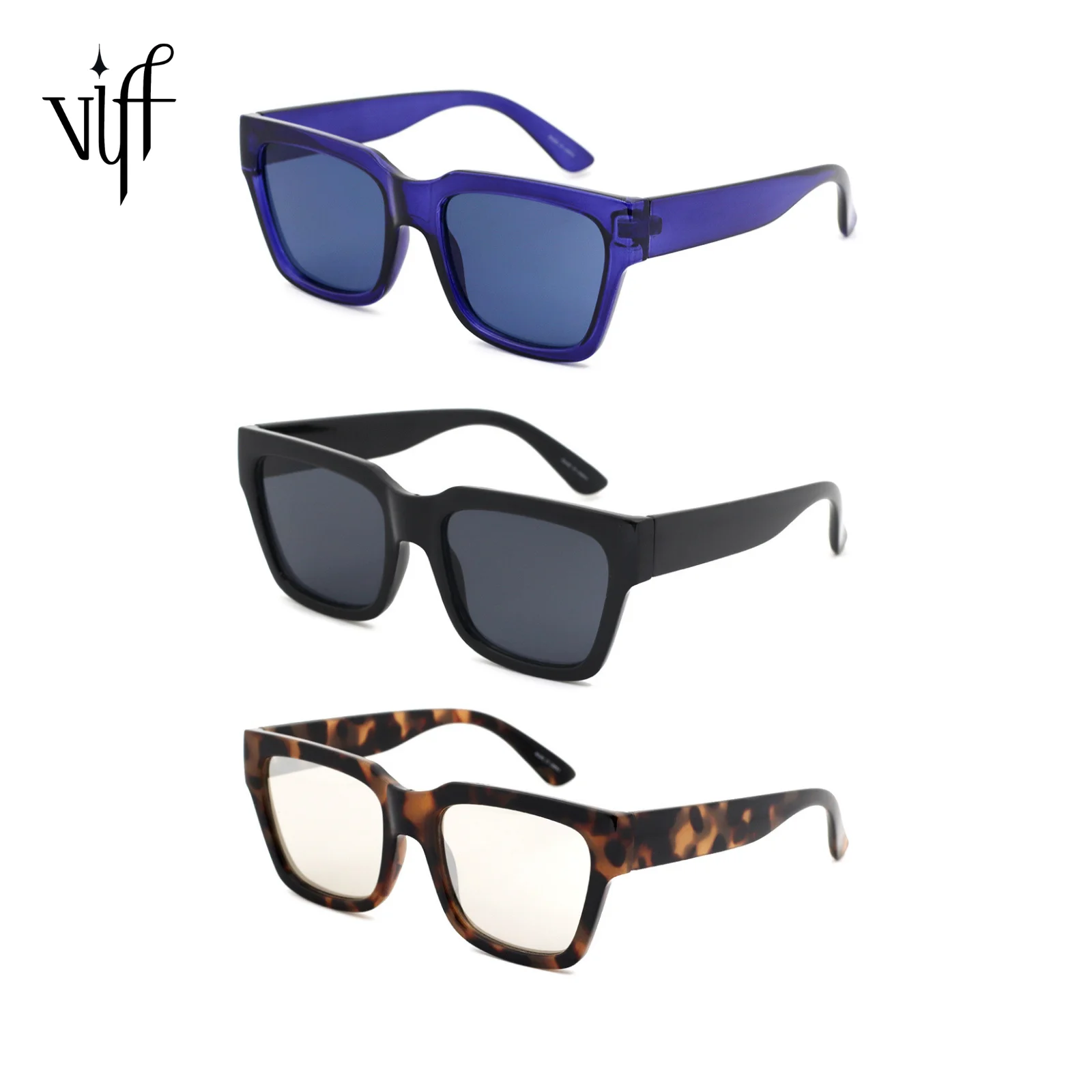 

VIFF HP20559 Custom Eyewear Designier Manufacturer Men Women Glasses River Shades Ladies Glasses Fashion Sunglasses Newest 2021