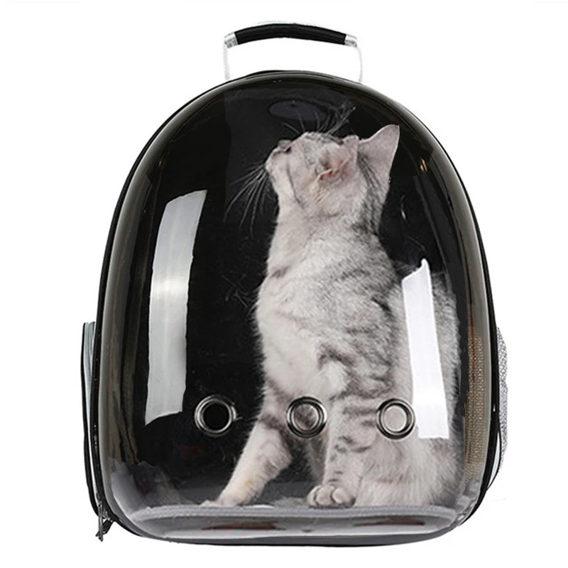 

Cat Carrier Bags Breathable Pet Carriers Small Dog Cat Backpack Travel Space Capsule Cage Pet Transport Bag For Cats, 8 colors