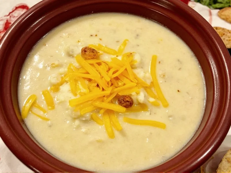 baked potato soup crock pot