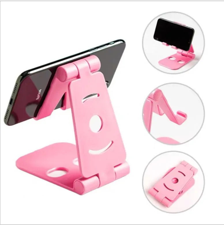 

Universal flexible portable smart phone mount holder multi angle adjustable plastic cell phone stand