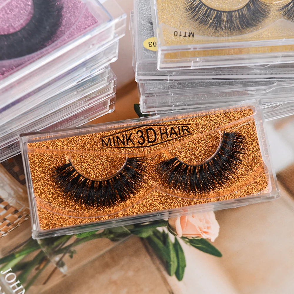 

TITIAN 100% Pure Handmade Faux lashes Vendor 3D 25mm Mink Eyelashes Private Label Custom Packaging Box/Case With Logo, Black