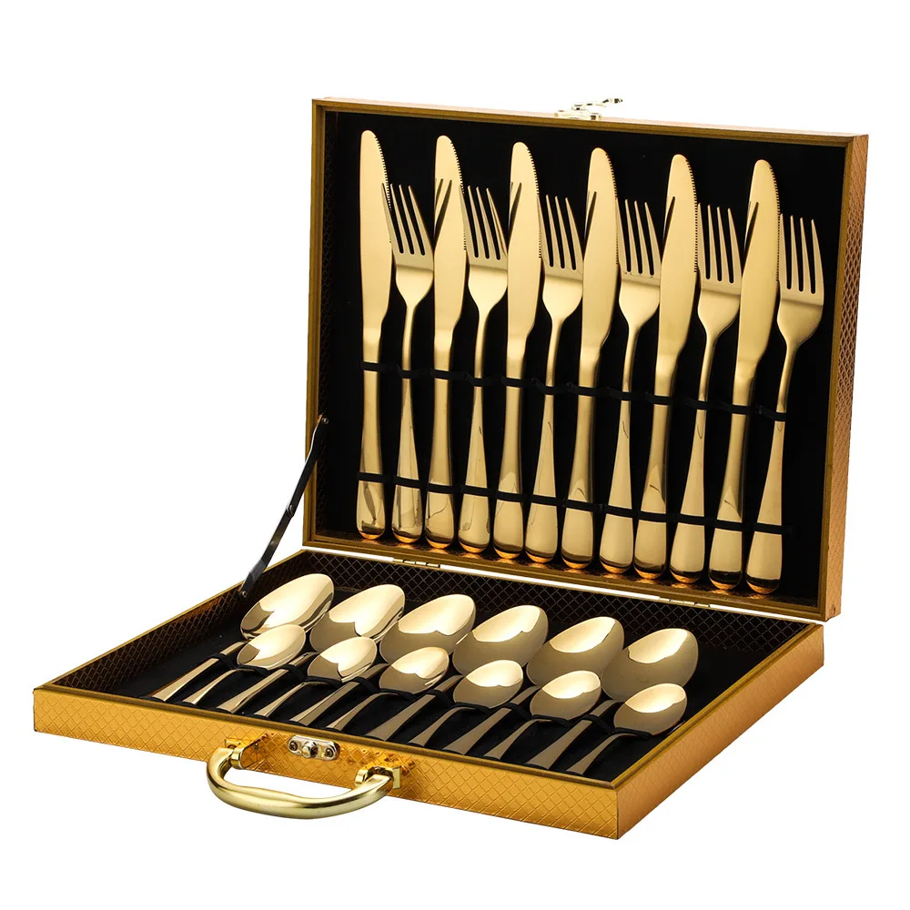 

Heavy Duty Stainless Steel Flatware Set Food-Grade Tableware Cutlery Set