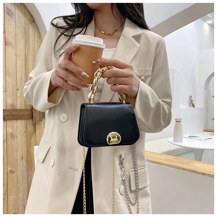 

New Fashion ladies purses 2021 handbags mini chains women hand bags cute handbags lady crossbody bag, 5 colors
