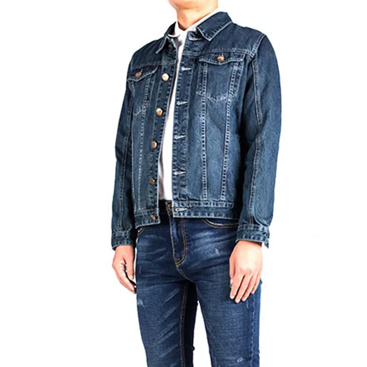 2019 new design fade color latest fashion long sleeve men denim jackets