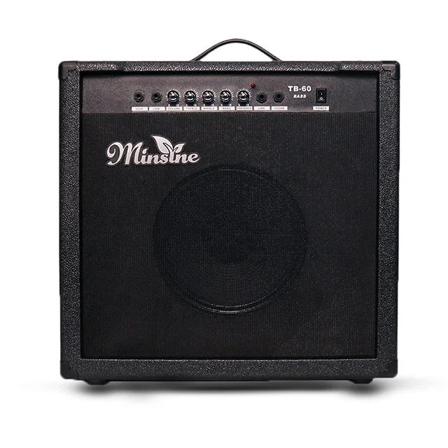 

Minsine TB-60 Compact Professional Bass Guitar Amplifier Speaker 60W