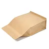 Stand up zipper packaging bags 8 side seal pouch with side gusset for bath salt packaging