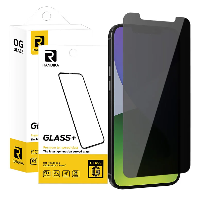 

Amazon Hot Selling Phone Glass Guard Sheet For iPhone X XR XS SE 11 12 13 Pro Max Mini Privacy Tempered Glass Screen Protector