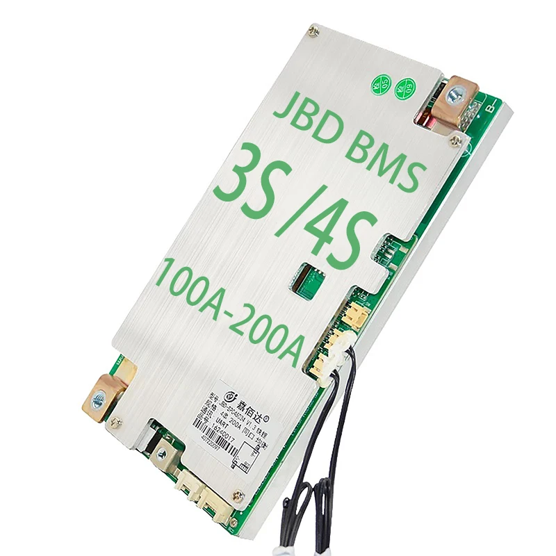 

JBD BMS lifepo4 4s 12v 150a smart bms with UART RS485 and temperature sensor bms lithium ion battery