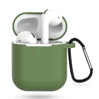 

Mini Soft Green Color for Airpods Headphone Case Colorful, for Airpod 2 Case Silicone Cover