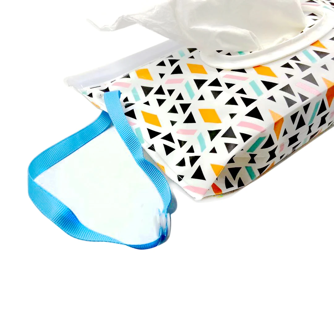 Custom Reusable Refillable Empty Plastic Wet Wipes Case Travel Eva Wet