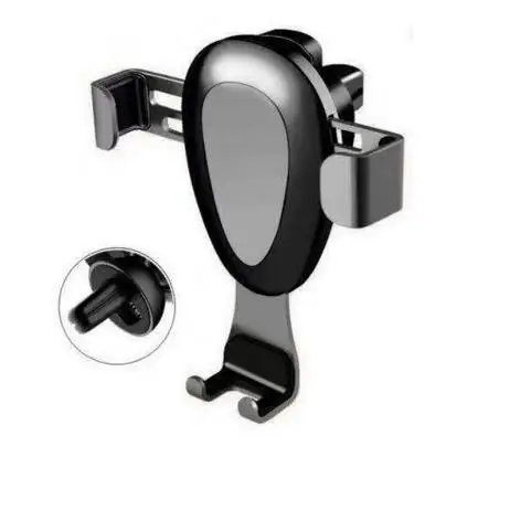

Phone holder REKtg airvent mount for phone holder, Black silver