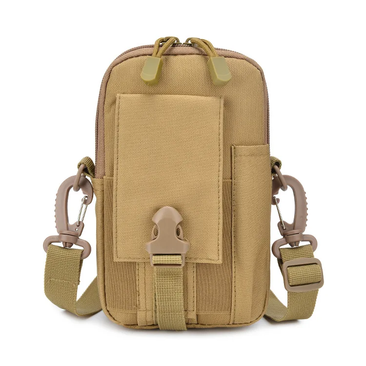 

Outdoor sports mobile phone bag Climbing single shoulder tactical crossbody bag tactical sling bag for men wholesale