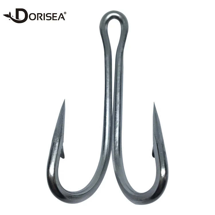 

DORISEA 7897 Stainless Steel Frog Double Fishing Hook