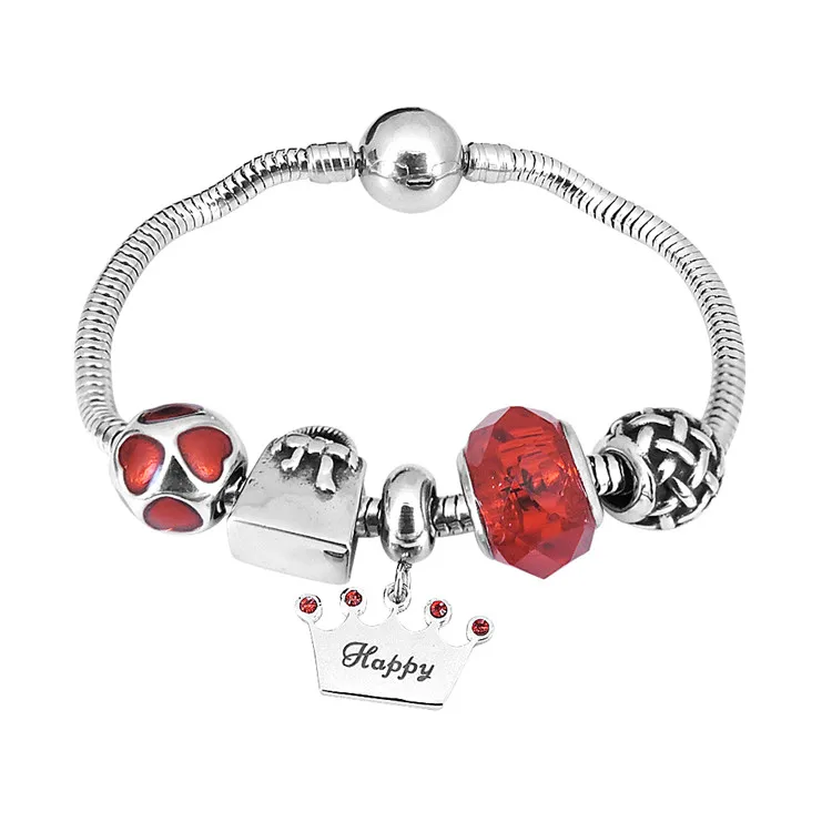 

Qings 2021 Charming Stainless Steel friendship heart Women Cuff Bangles Bracelet