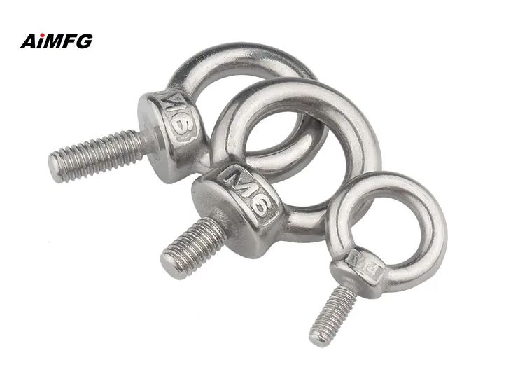 M3 M6 M12 M20 Din 444 Din580 Lifting Eye Bolt Lifting Swivel Eye Bolts ...