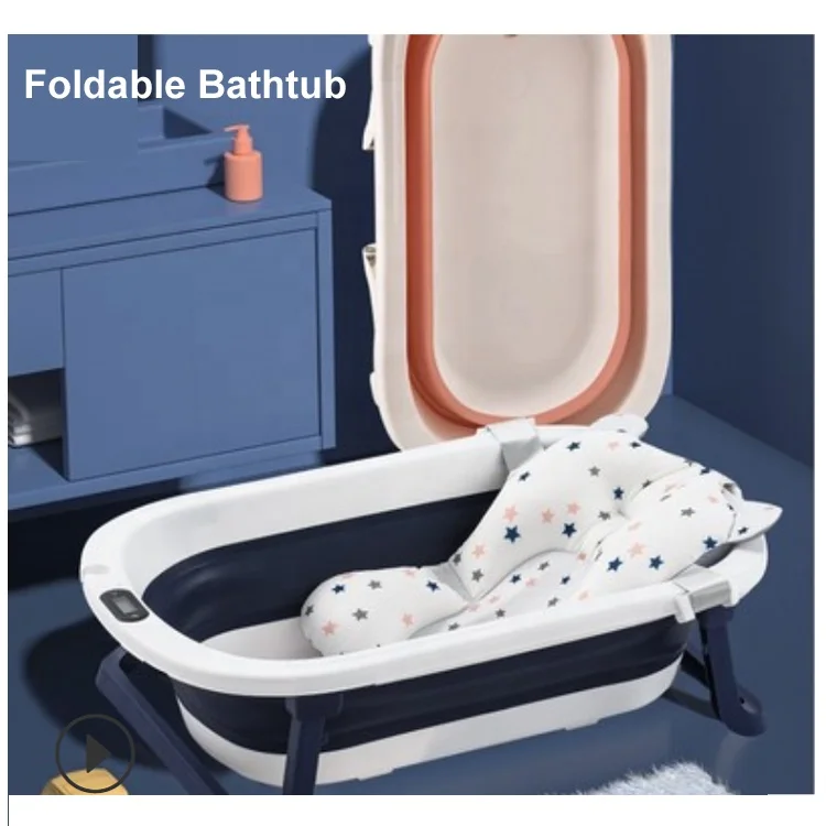 

KAIFEI AMAZON BEST SELLING BABY BATHTUB COLLAPSIBLE BATH TUB FOR BABY BATH