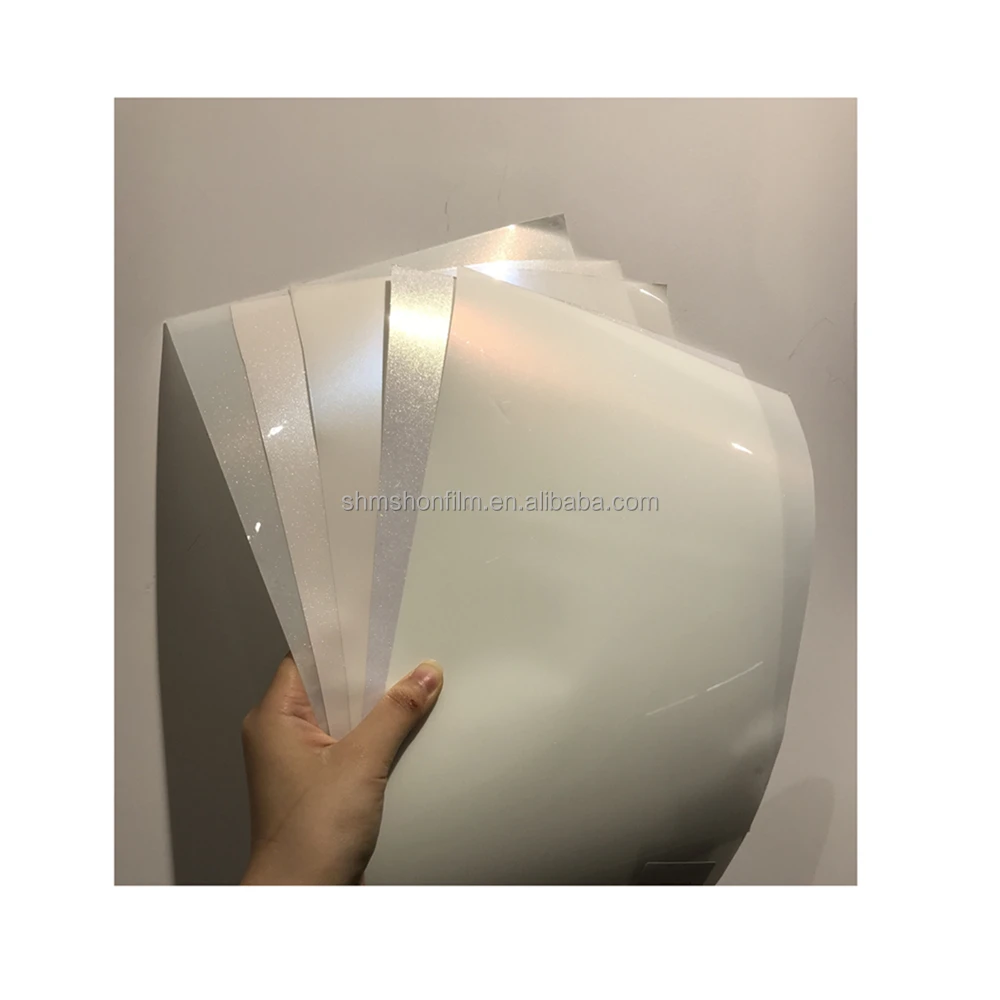 

MSHON Factory Chameleon Color Changing TPU PPF With Removable Glue, Transparent