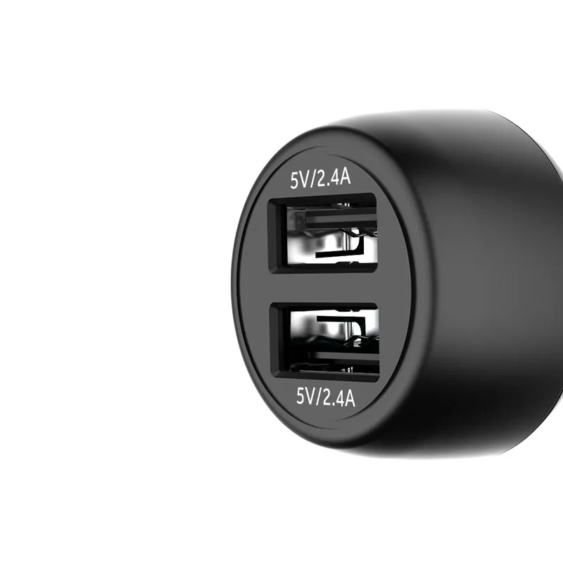 

IBD Fast Charge DC12-24V Dual Usb Safety Car Charger 3.4A, 24W Car Charging Adapter