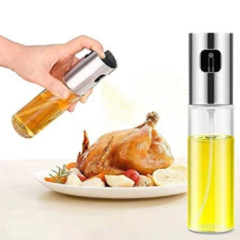 

Kitchen baking BBQ oil spray bottle food grade cooking tools baking roasting olive oil sprayer vinegar dispenser