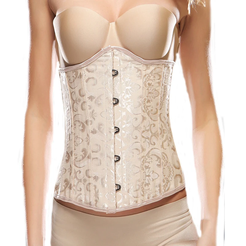 

Drop Shopping Hot Sale New Fashion 24 Steel Boned Waist Corsets Women Sexy Body Shaping Underwear One Piece Corset Bustier Top, Black, white