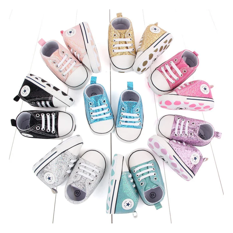 

wholesale trendy infant casual cotton shoe unisex anti-slip baby newborn shoes for boy girl toddler crochet gift set