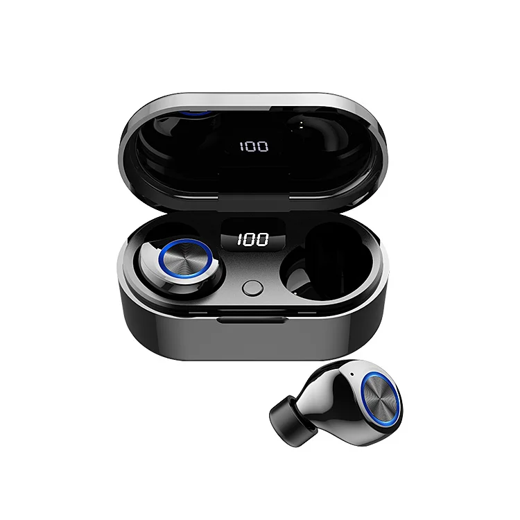 

Top Ranking Products Sport Ipods Earbuds Oem BT Call Stereo Sound Tws Wireless Led Earbuds BT 5.0, Black,white