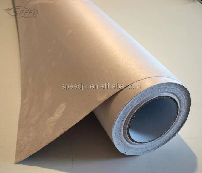 

Self adhesive High soft microfiber board preschool car interior wrapping vinyl fabric material suede