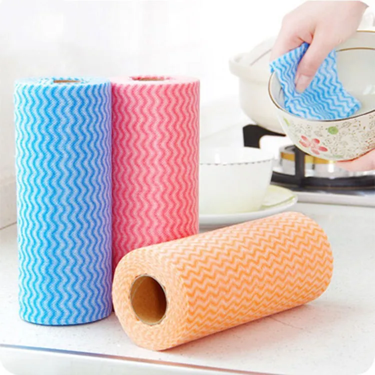 

Disposable multi-function Cleaning Wipe Cleaning Cloth Dish Rags Kitchen Towels Dish Cloth Fabric Towel Rag for Kitchen