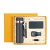 Gift Box Power Bank and USB flash drive Mouse Pen Bookmark Cup