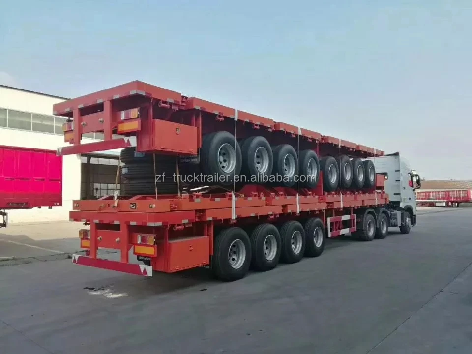 53ft Flatbed Container Trailer