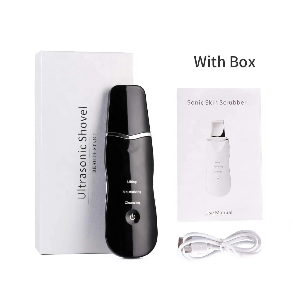 

Professional Sonic Dermabrasion Skin Peeling Ultrasound Facial Machine Ultrasonic Ion Skin Scrubber