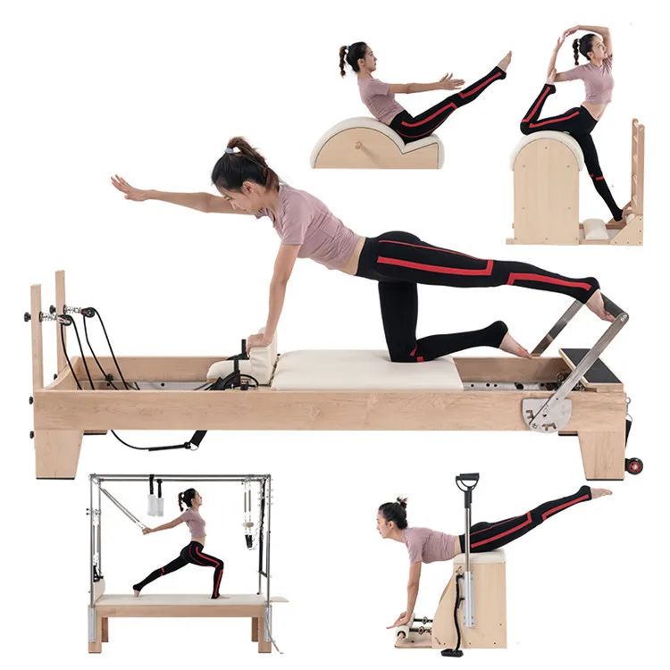 

Reformer Pilates Equipment Fitness Exercise Five-piece Suit pilates remoformer