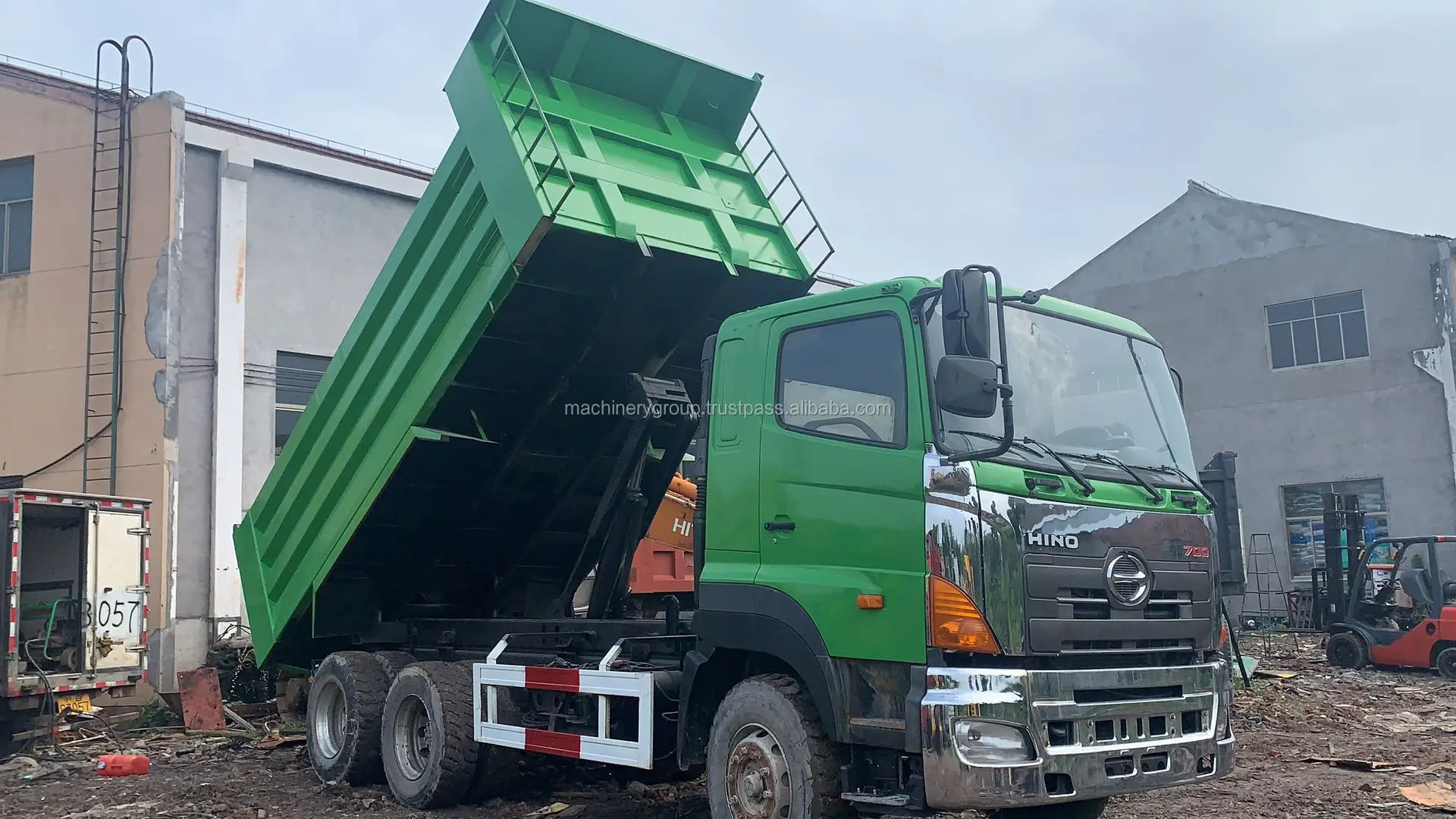 Truk Tipper Dump Truck Pekerjaan Berat 64 350hp Jepang Buy Japan Hino 64 350hp Heavy Duty Dump Truck Tipper Truck