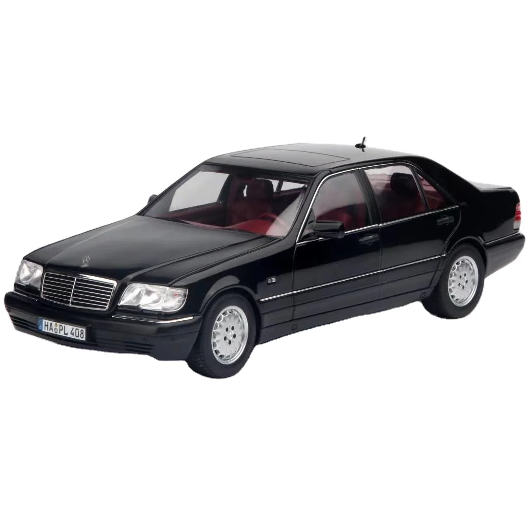 

NOREV Benz 1997 W140 S600 1:18 Diecast Simulation Alloy Car Model Toy Gift Decoration