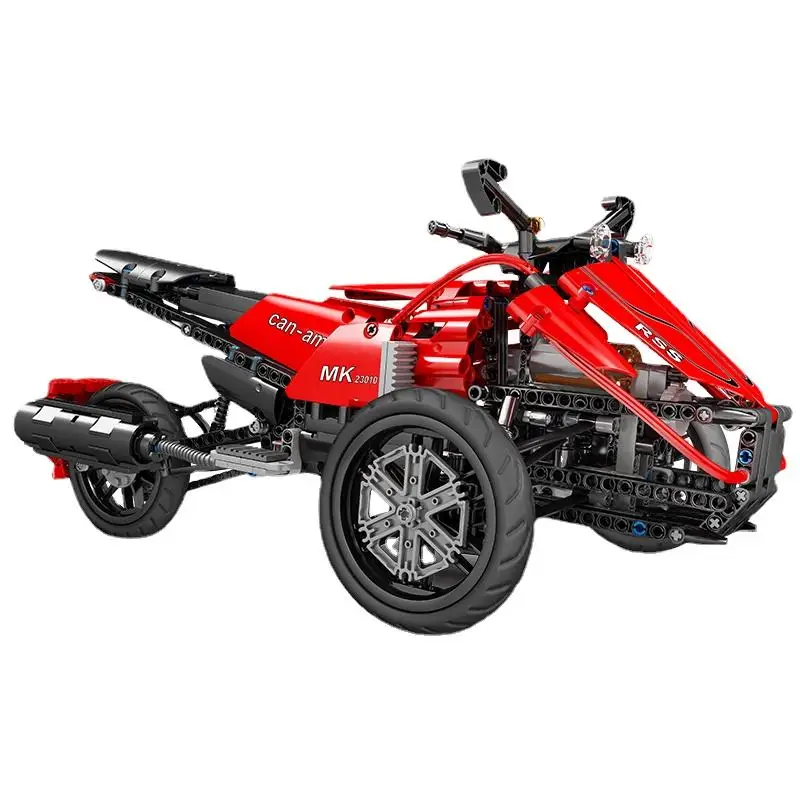 

Mould King 23010 APP Control Bombardier Motorcycle Toys Bricks mechanical technical bausteine spielzeug for Boys