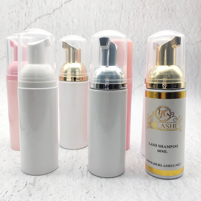 

Natural Oil Free Eyelash Foam Shampoo 60Ml Cleanser Shampoo For Sale