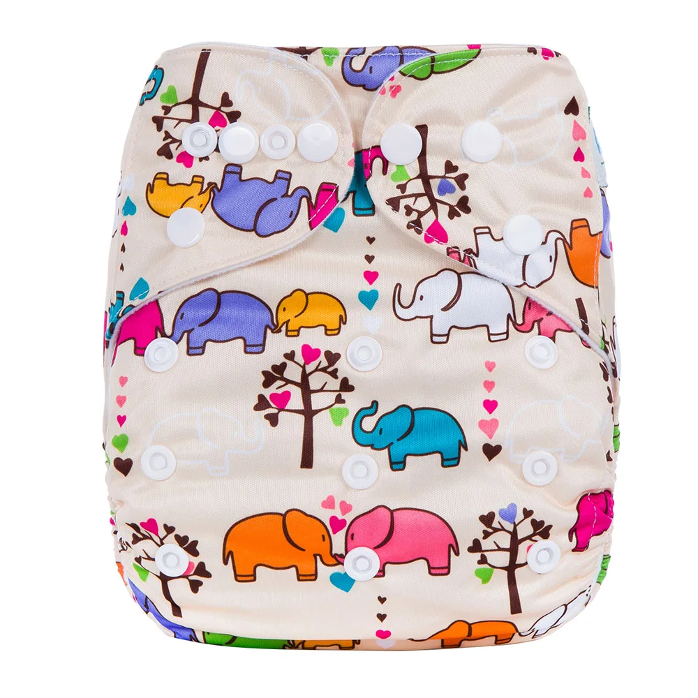 

Biodegradable Washable Reusable Breathable Absorbent Children Baby Diaper, Colorful