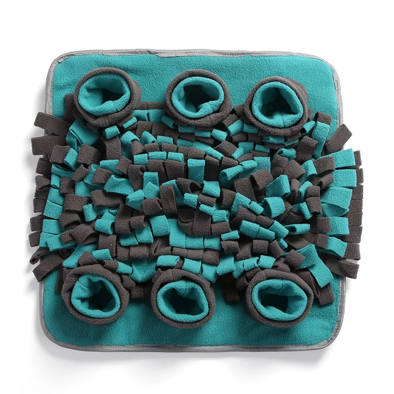 

Arnet De Entrenamiento Para Mascotas Training Interactive Blue Dog Slow Feeding Snuffle Mat, Red