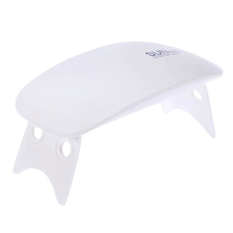 

New Designed Professional Electrical Portable Nail Lamp 6w 100g Small gel UV Led Nail Dryer Curing For Manicure