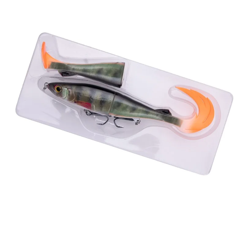 

9509 Soft Lures Hard Lures Stinger rigs Gummy screw in rig Tungston weights Jigs Skirted Jigs Soft Lure rattle, 4 colors
