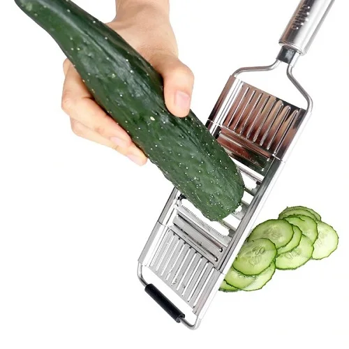 

Multi-Purpose Vegetable Slicer Cuts Stainless steel grater Vegetable and fruit slicing knife Peeler cutting and throwing machine