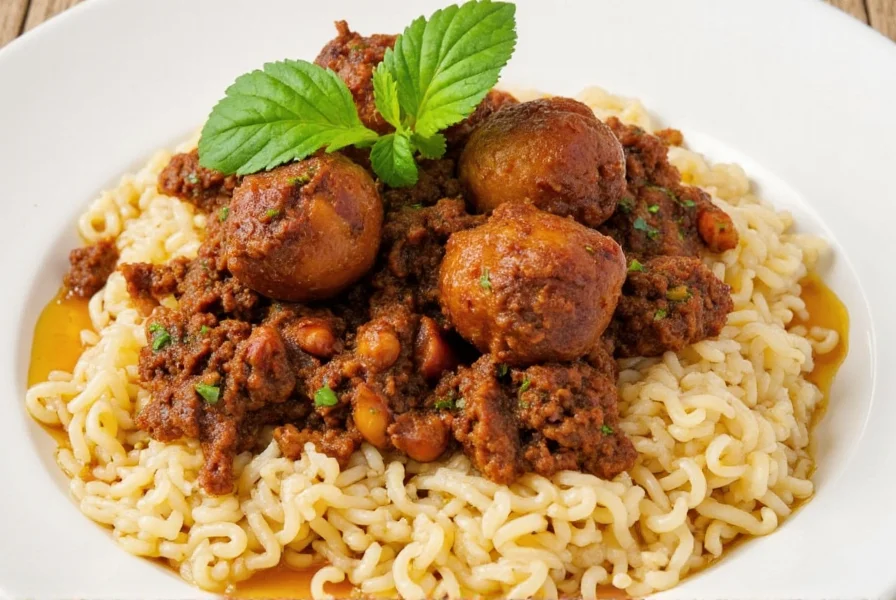 Traditional Filipino adobo dish