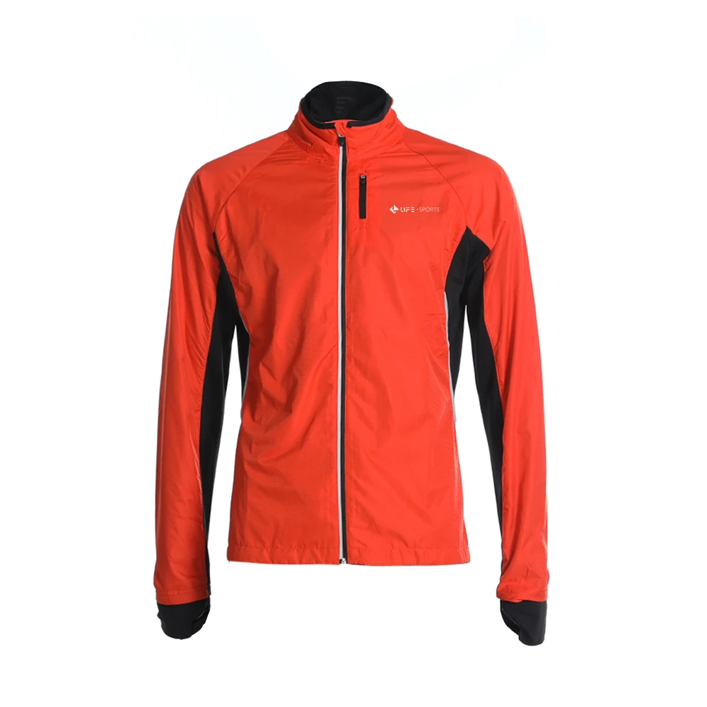 Quality and quantity assured men sports softshell jackets is 100%polyester pongee ribstop adult jogging wear