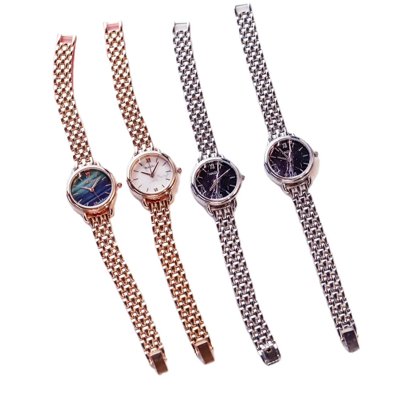 

2021 New fashion ladies bracelet watch round watch ladies quartz watch