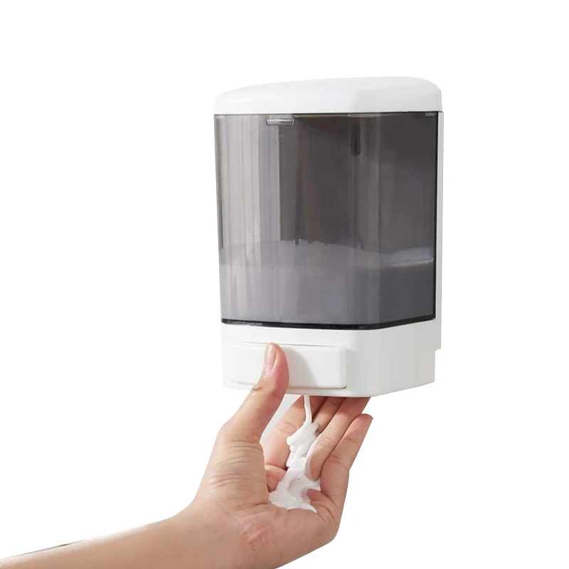 

Commercial Manual Soap Dispenser Kitchen Bathroom Wall Mounted Soap Dispenser for Home and Hotel