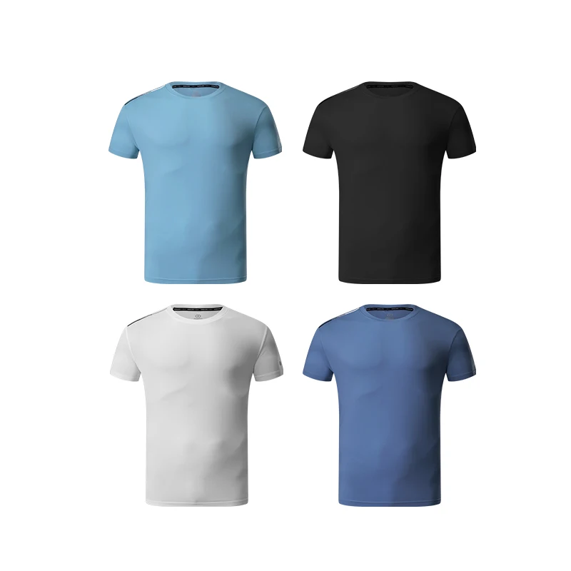 

Wholesale Athletic Tshirt Spandex Performance Short Sleeve Custom Mens Luxury Tshirts