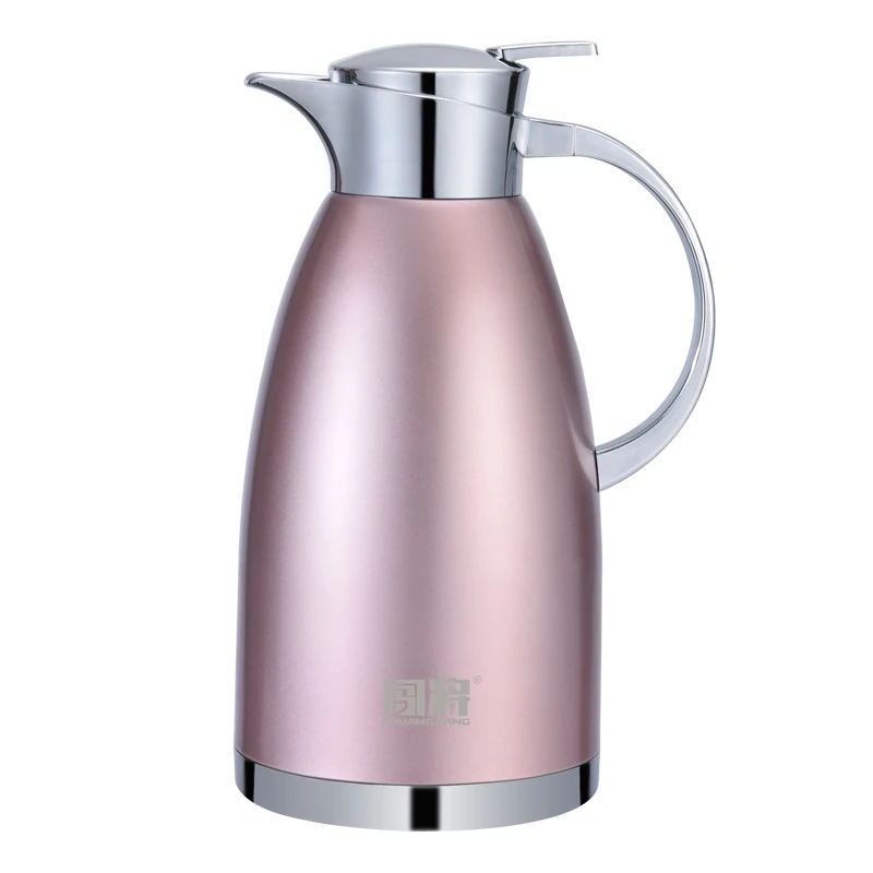 

European Style 304 stainless steel insulation vacuum kettle hot water bottle coffee pot, Colors